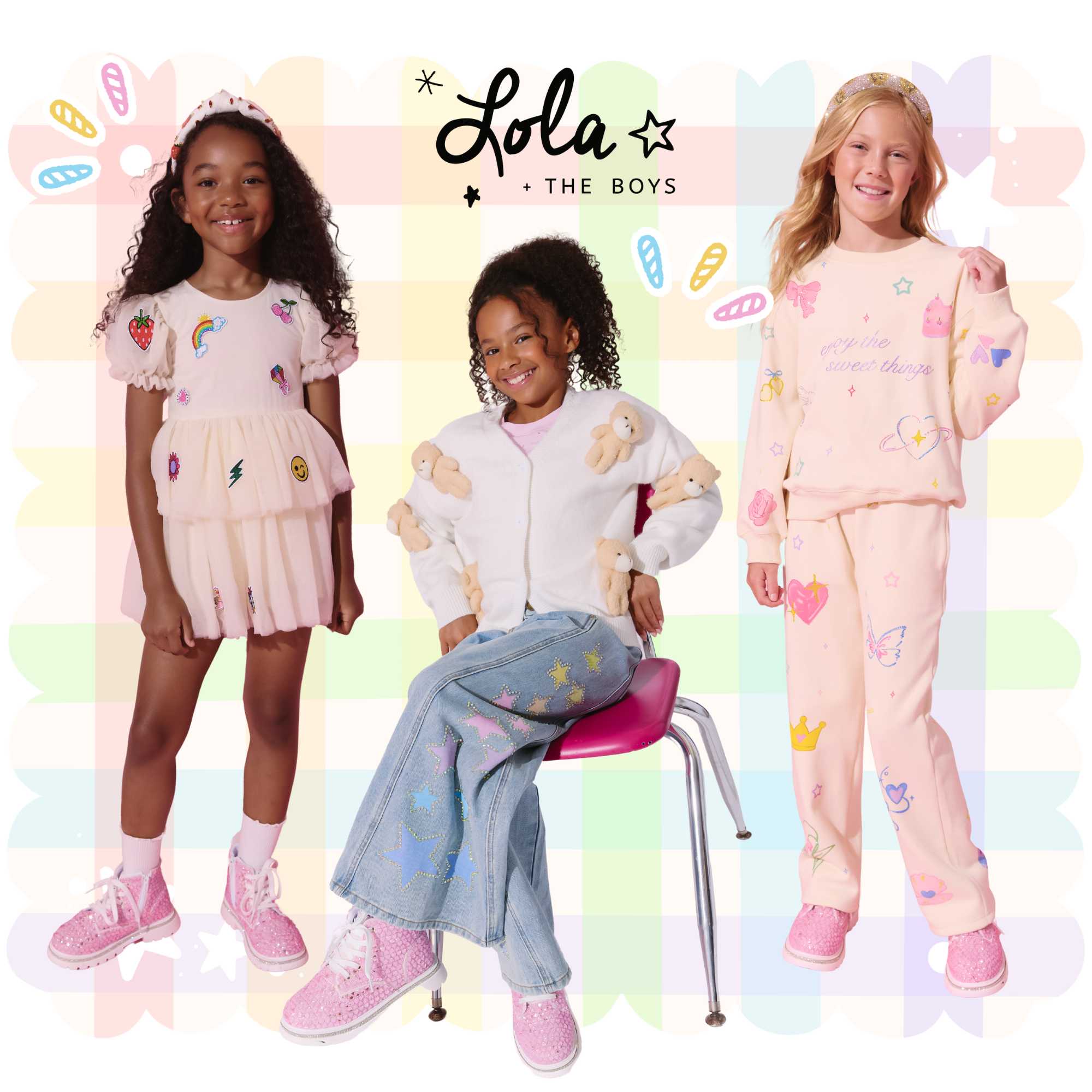 Best kids' clothing for back to school with cute colorful school outfit ideas
