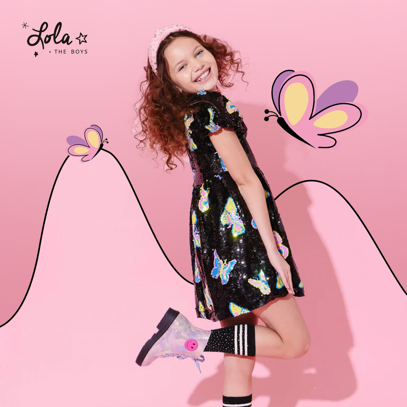 Celebrate Every Day in a Kids' Dress with Butterflies