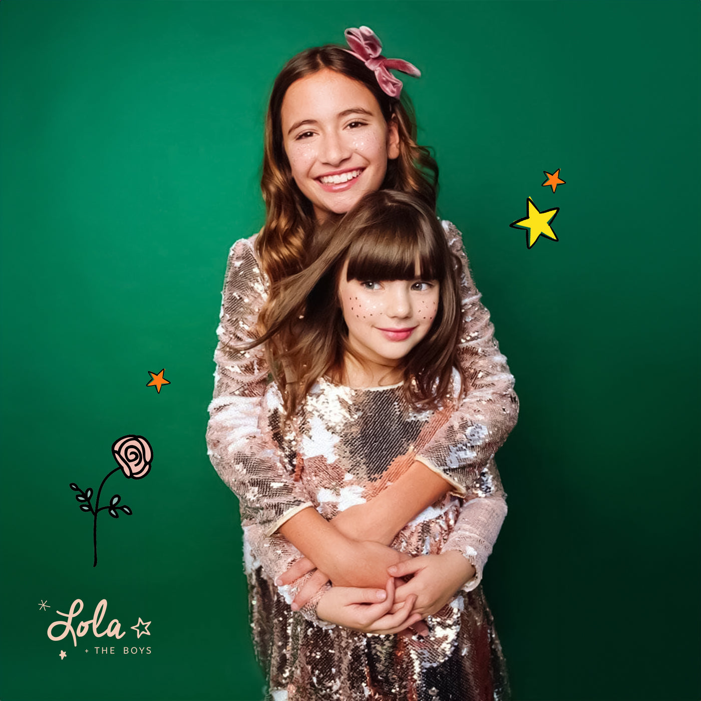 Creating Looks with Gold and Rose Gold Dresses for Kids