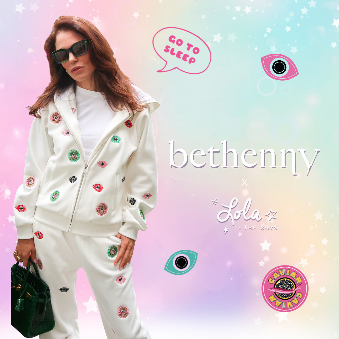 Bethenny x Lola and the Boys matching family outfits Christmas