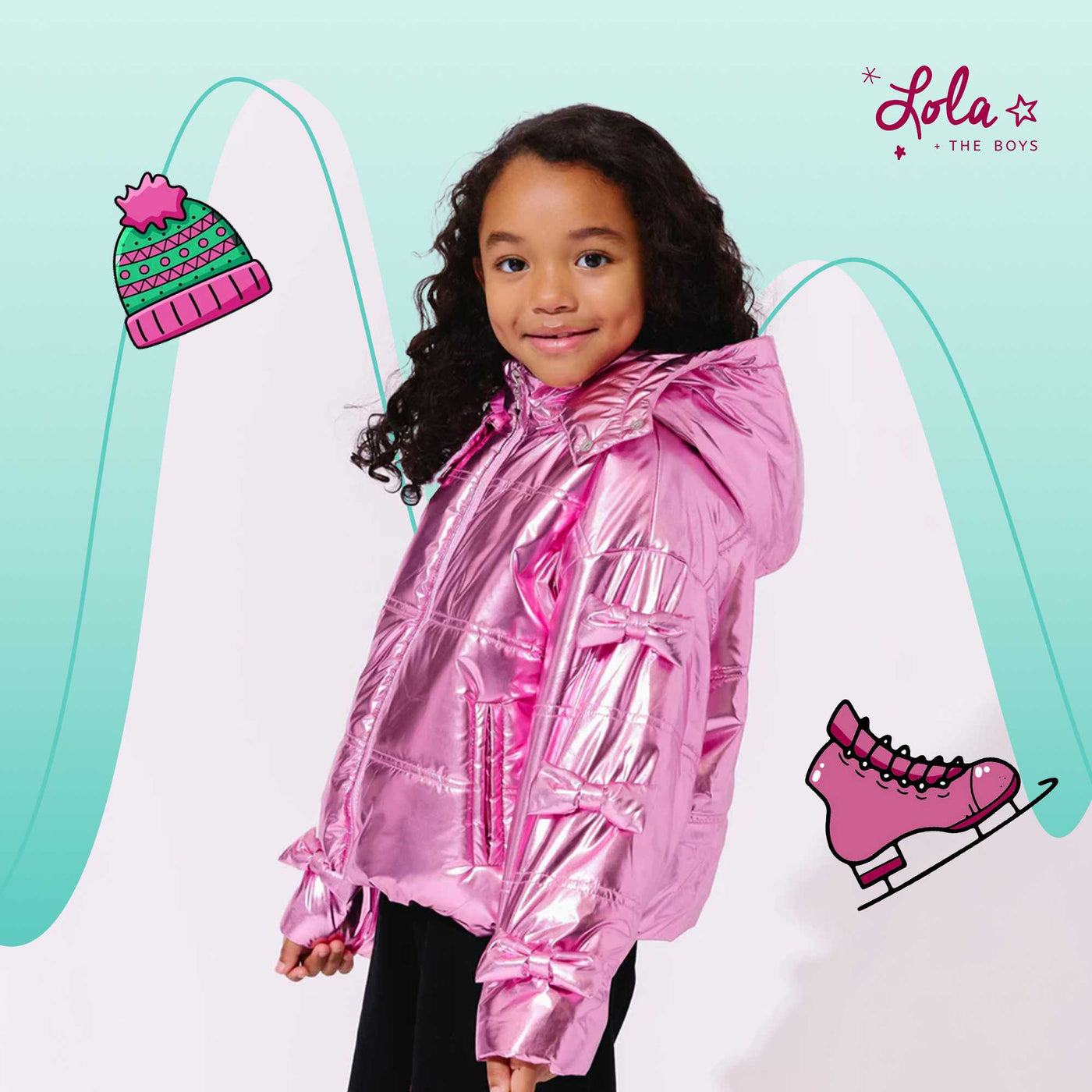 Kids outerwear guides showing stylish winter coats and outfits for children