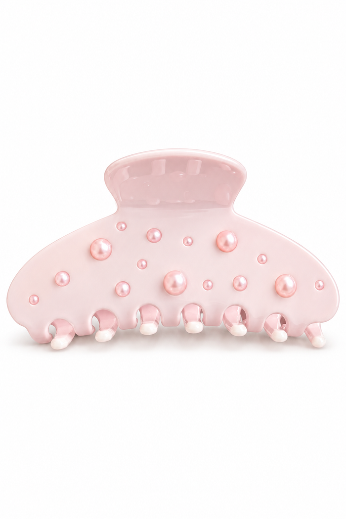 Pink Sprinkle Claw Clip