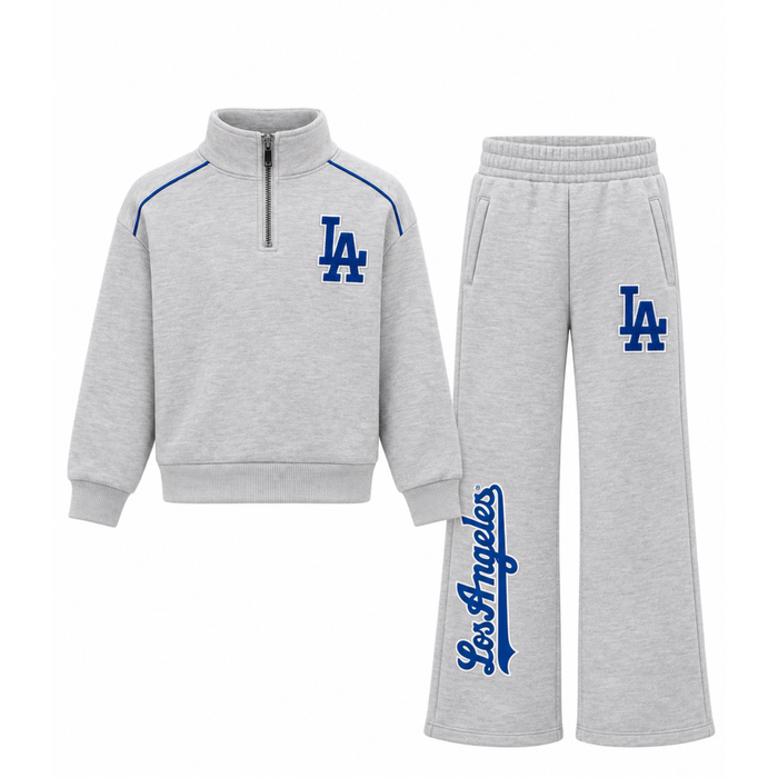 Dodgers Quarter Zip Set