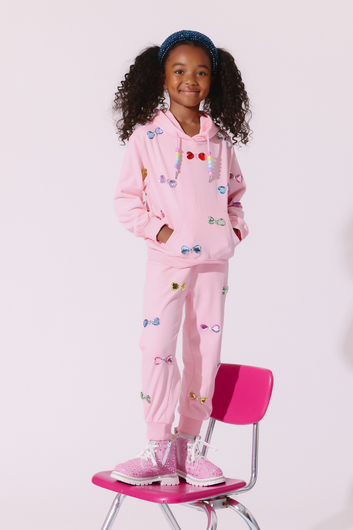 Gem Bows Jogger Set