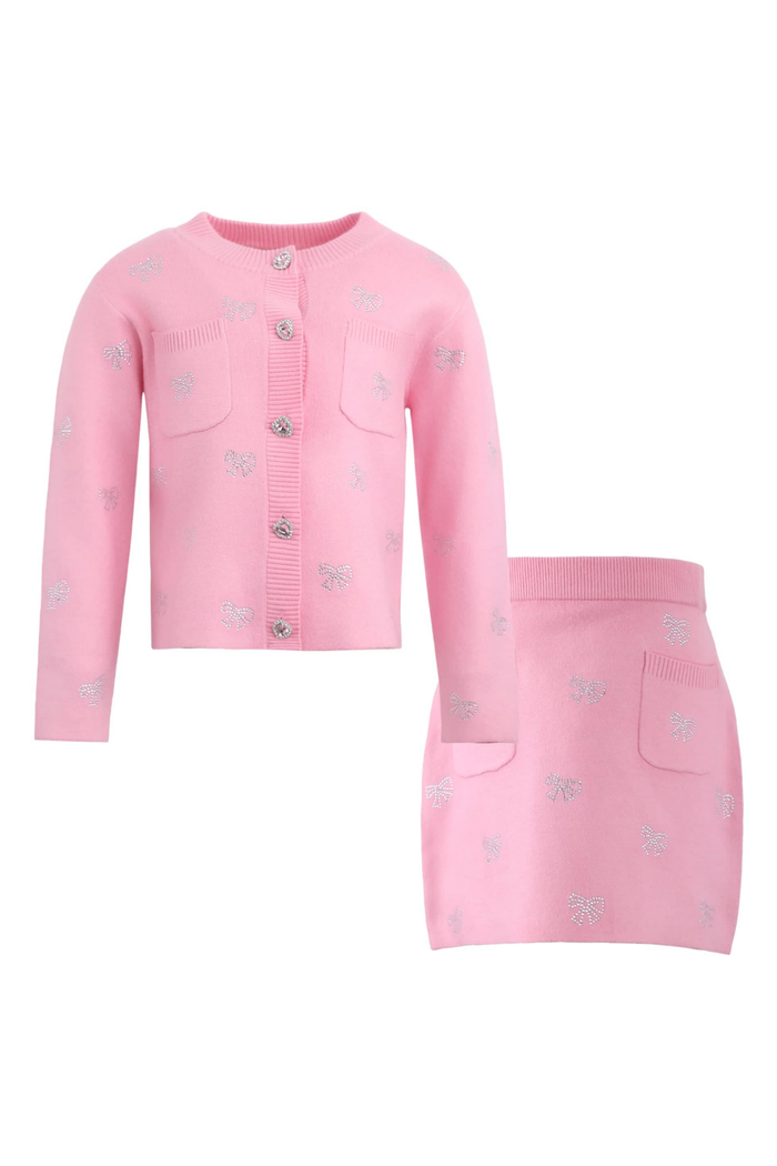 Twinkle Bow Knit Set