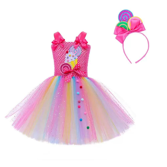 Rainbow Candy Girl Costume