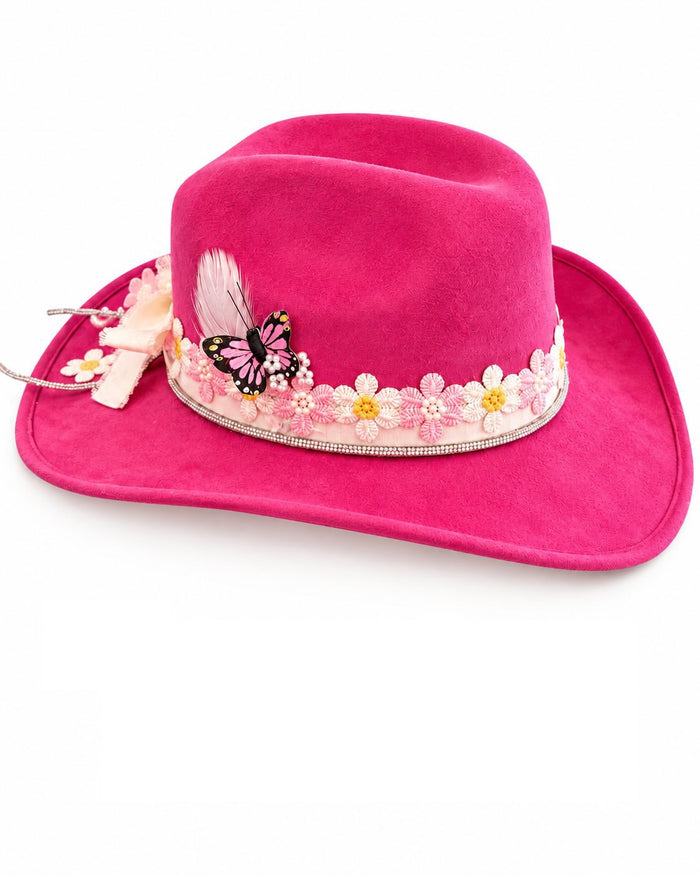 Cute Handmade Cowgirl Hat