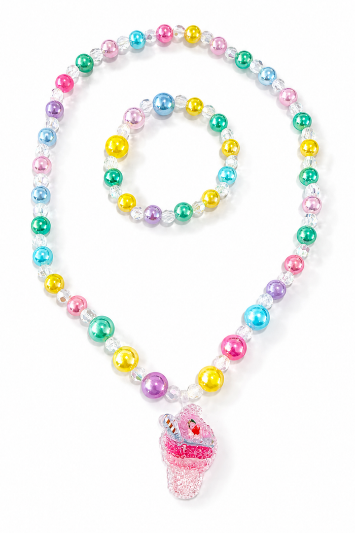 Sweet Treat Necklace and Bracelet Set