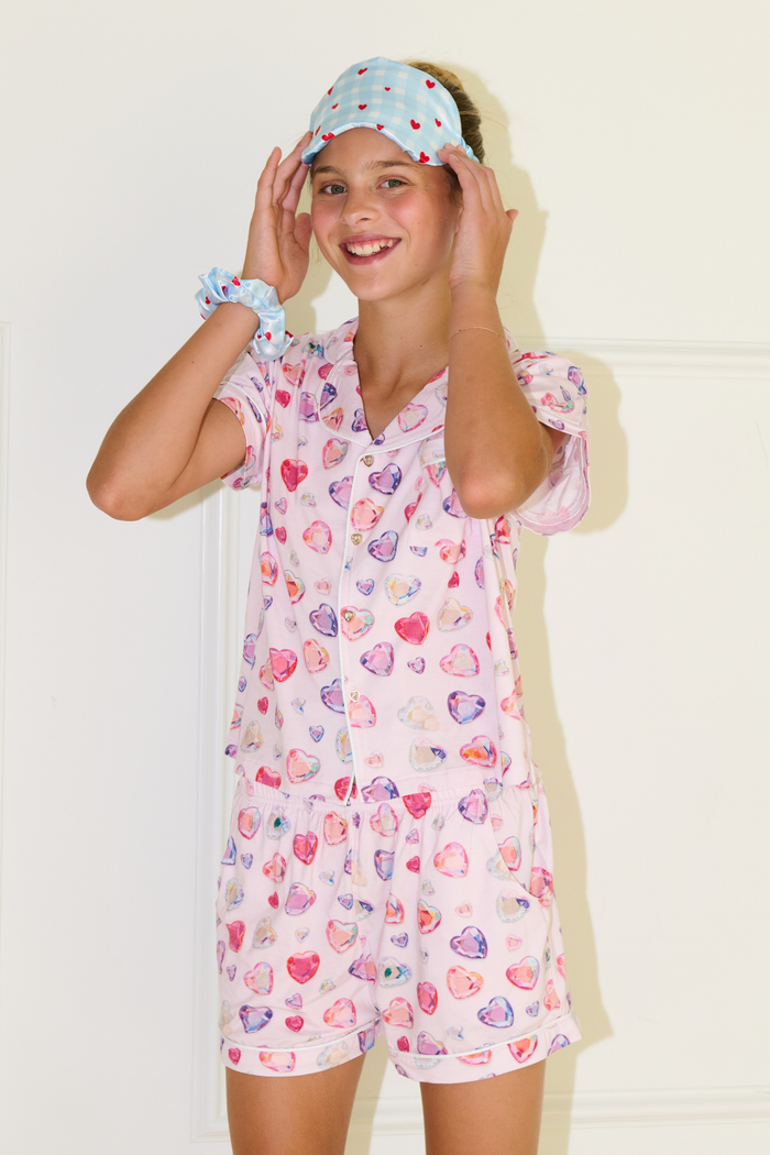 Diamond Hearts Soft Short Set