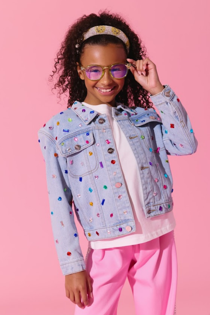 Bejeweled Denim Jacket