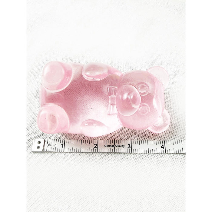 Large Solid Transparent Gummy Bear Squishy Toy