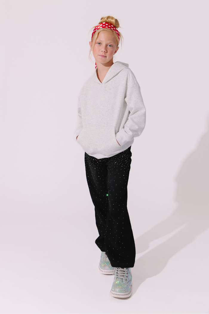 Silver Angel Wings Hoodie Teen/Women