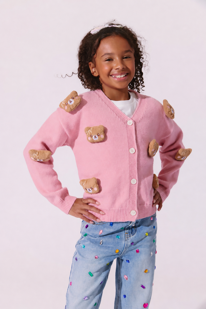 Plush Beary Cute Cardigan