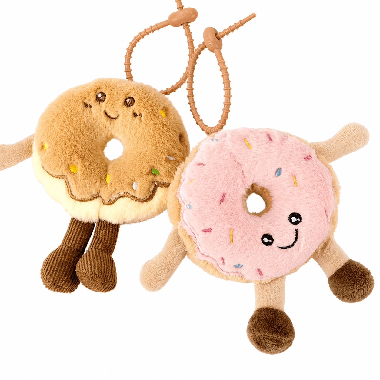 Plush Donut Bag Charm
