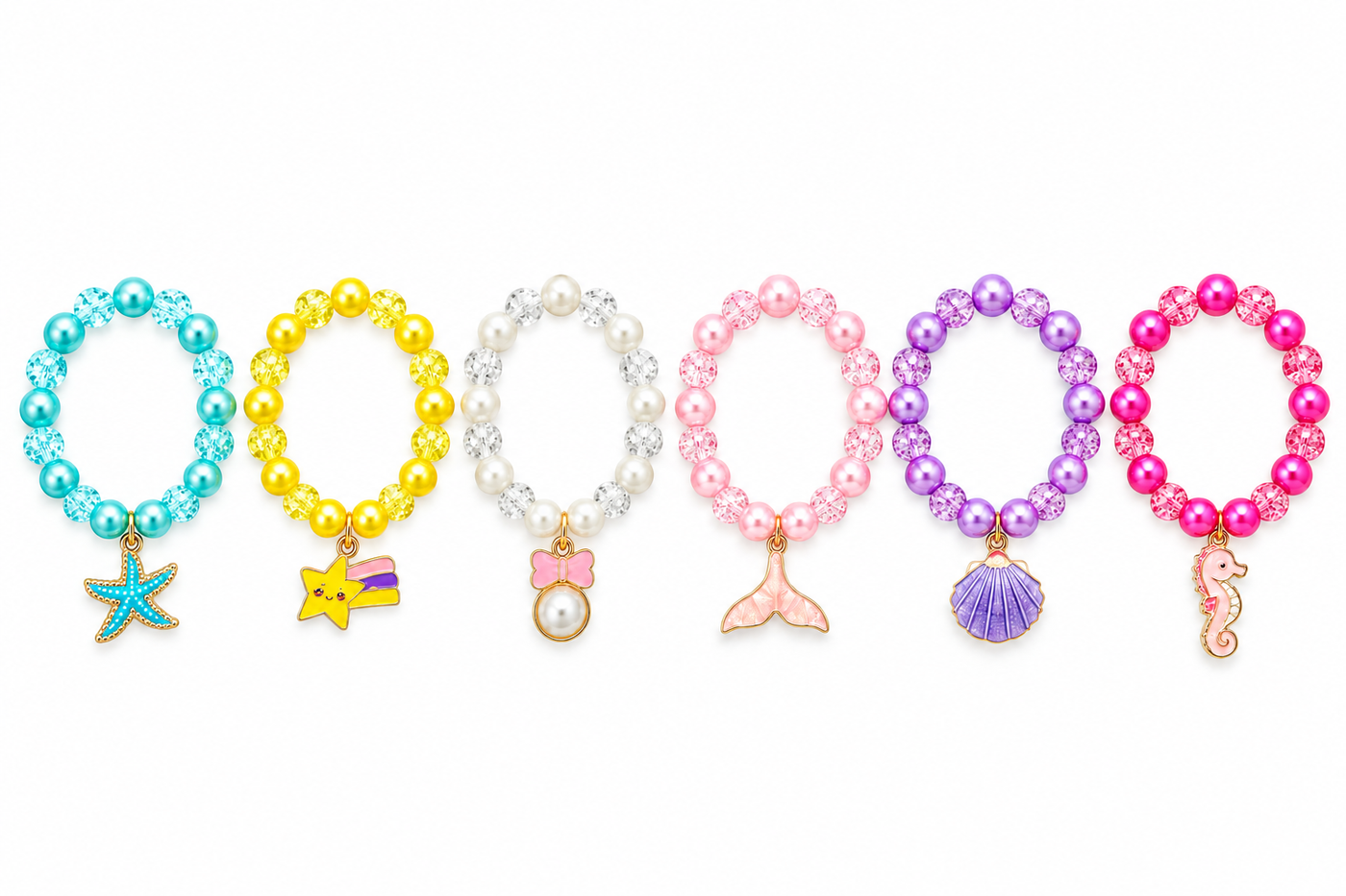 Ocean Dream Beaded Bracelet Set