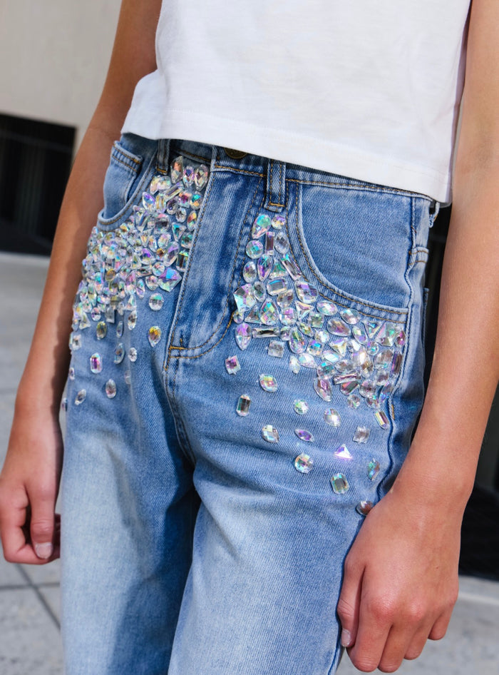 Diamond Drip Denim