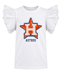 Houston Astros Ruffle Tee