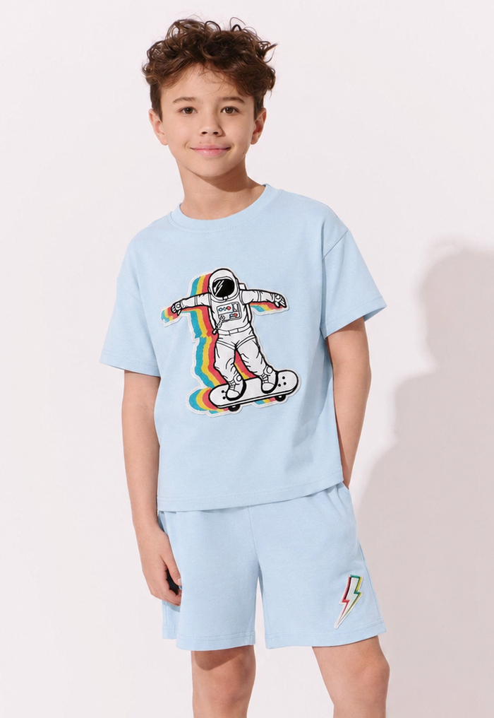 Skater Astronaut Short Set
