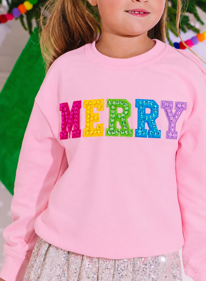Rainbow Merry Gem Sweatshirt - Women