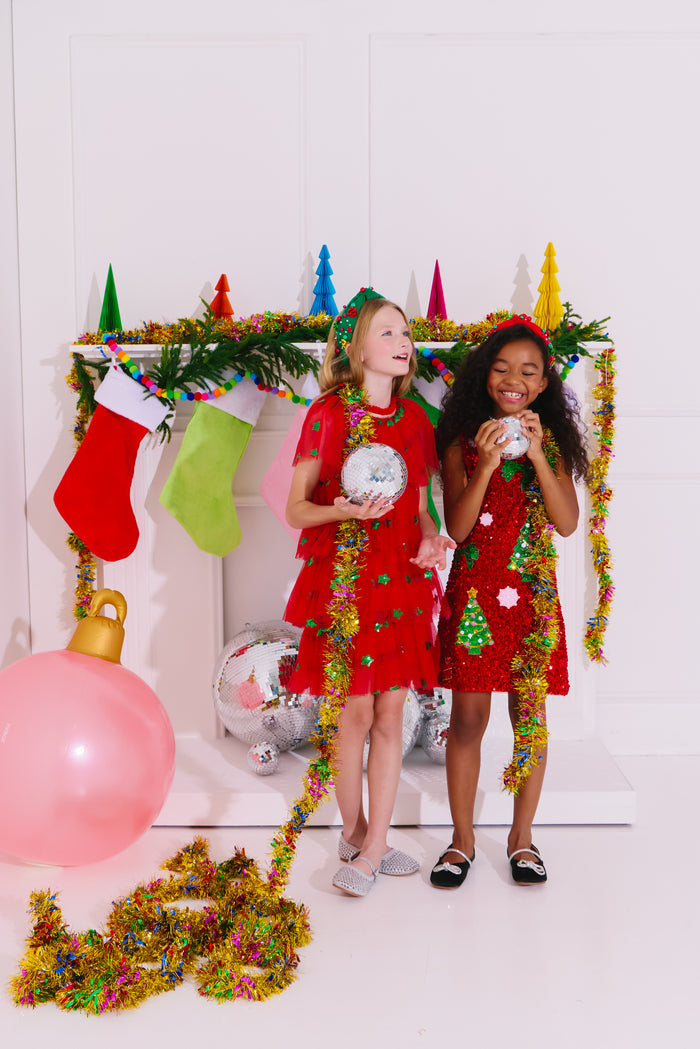Christmas Wishes Tier Dress