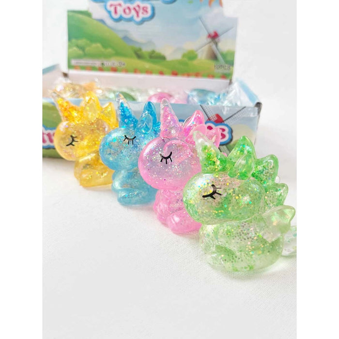 Maltose Glitter Unicorn Squishy Toy