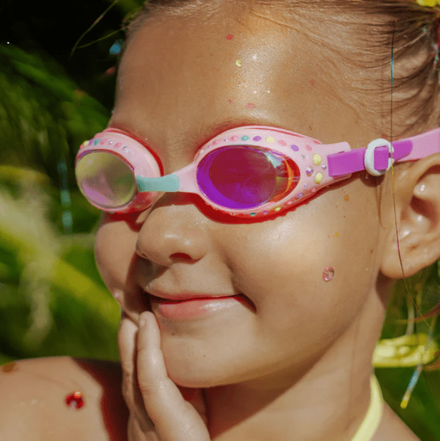 Bling2o Accessories Barrier Reef Tropical Getaway Girl Kids' Swim Goggles