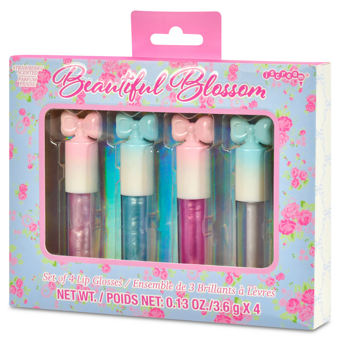 iScream Accessories Beautiful Blossom Lip Gloss Set