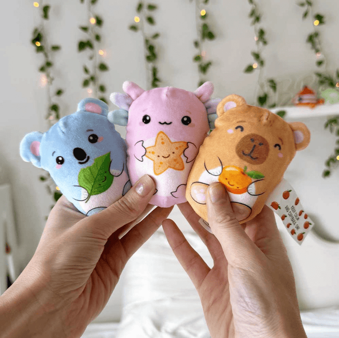 Lavender/Cat Green/Frog Brown/Bear