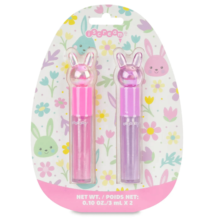 iScream Accessories Bunny Lip Gloss Set