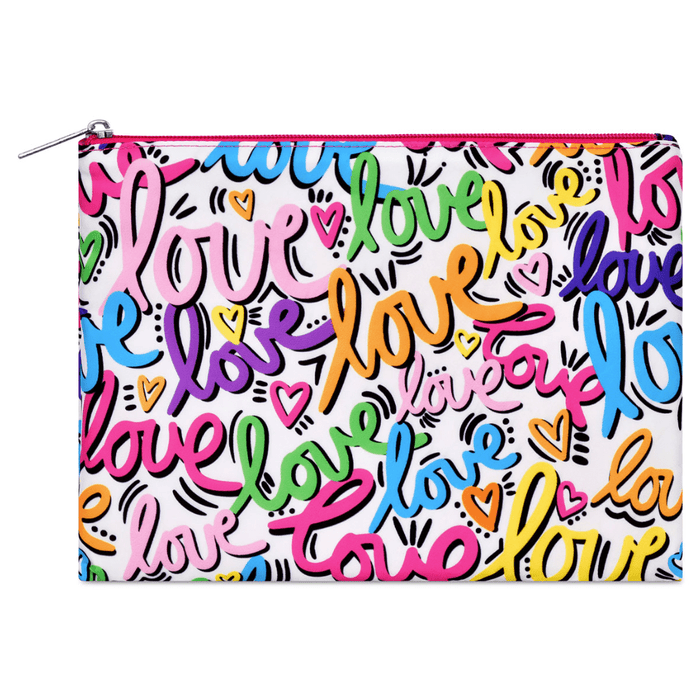 iScream Accessories Corey Paige Love Letters Cosmetic Bag Trio