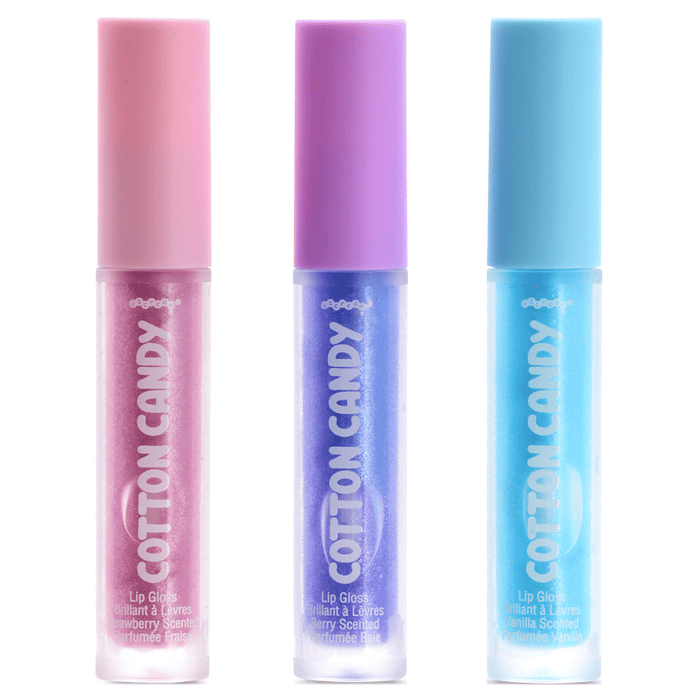iScream Accessories Cotton Candy Carnival Lip Gloss Set