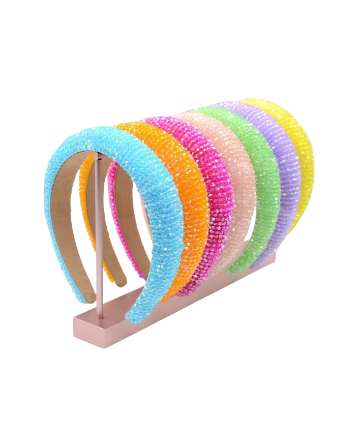 Lola + The Boys Accessories Crystal Sparkle Headband