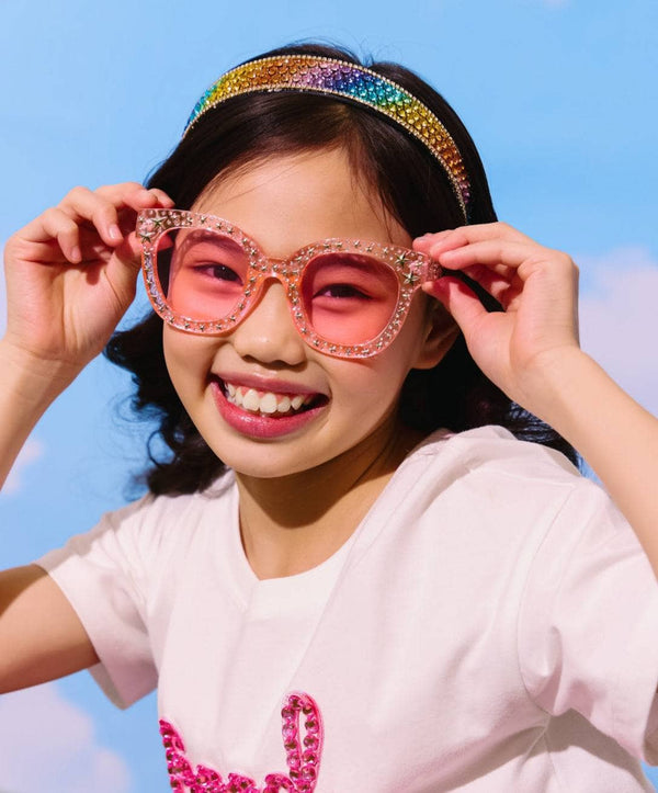 Crystal Sunglasses GL1240 - OVERSIZED CRYSTAL SUNGLASSES – Jimmy Crystal New York main image 4