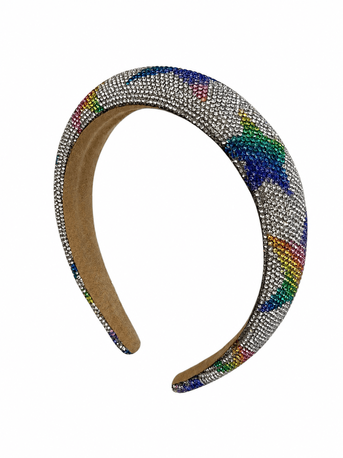 exclude-new-arriv Accessories Rainbow Crystal Stars Headband