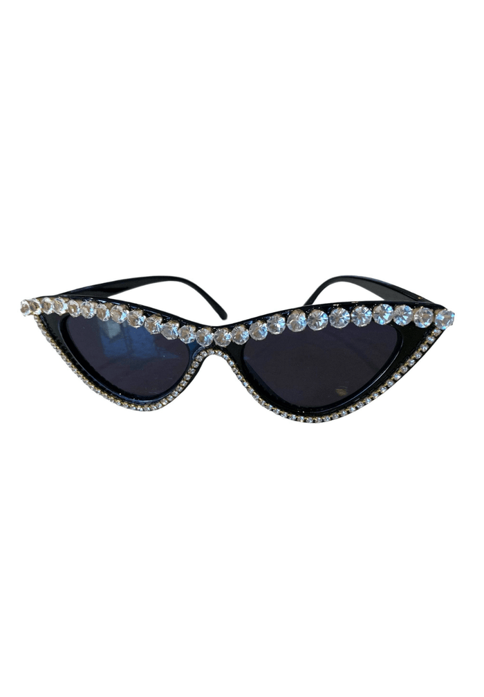 Lola + The Boys Accessories Crystal Wing Sunglasses