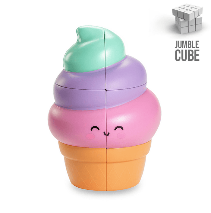 Top Trenz Accessories Cube-Dini - Magic Jumble Ice Cream Cube