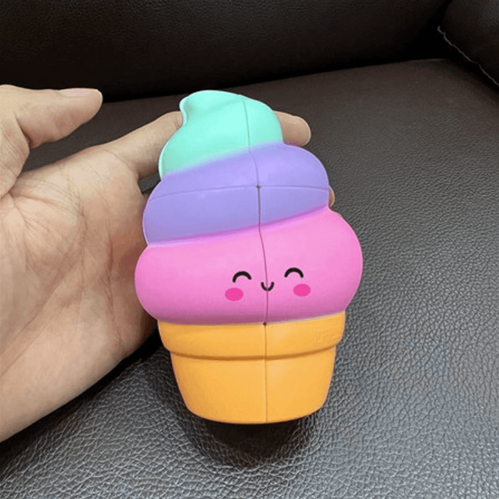 Top Trenz Accessories Cube-Dini - Magic Jumble Ice Cream Cube