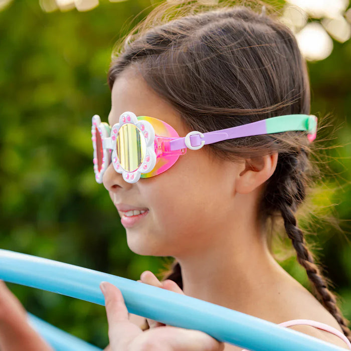 Bling2o Accessories Sunlit Sherry Dandi Flower Swim Goggles