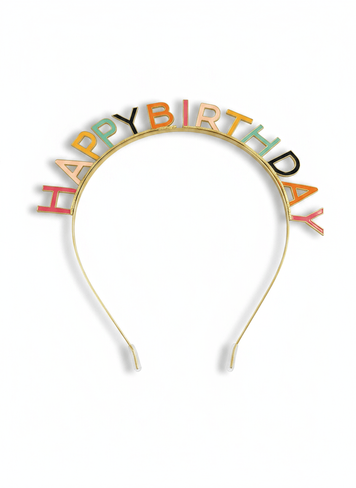 Lola + The Boys Accessories Happy Birthday Headband