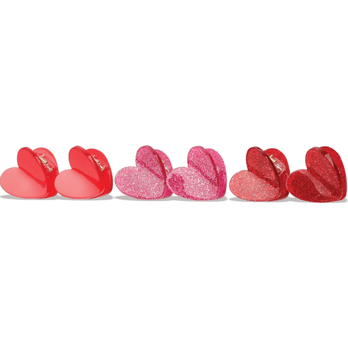 iscream Accessories Heart Hair Clips