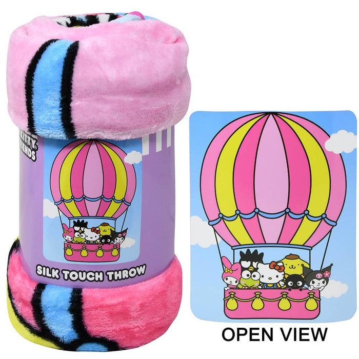 U.P.D. Accessories Hello Kitty & Friends 46x60" Silk Touch Throw Blanket