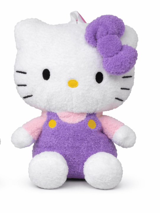 U.P.D. Accessories Purple Hello Kitty Kuromi 16 Chenille Plush Backpack