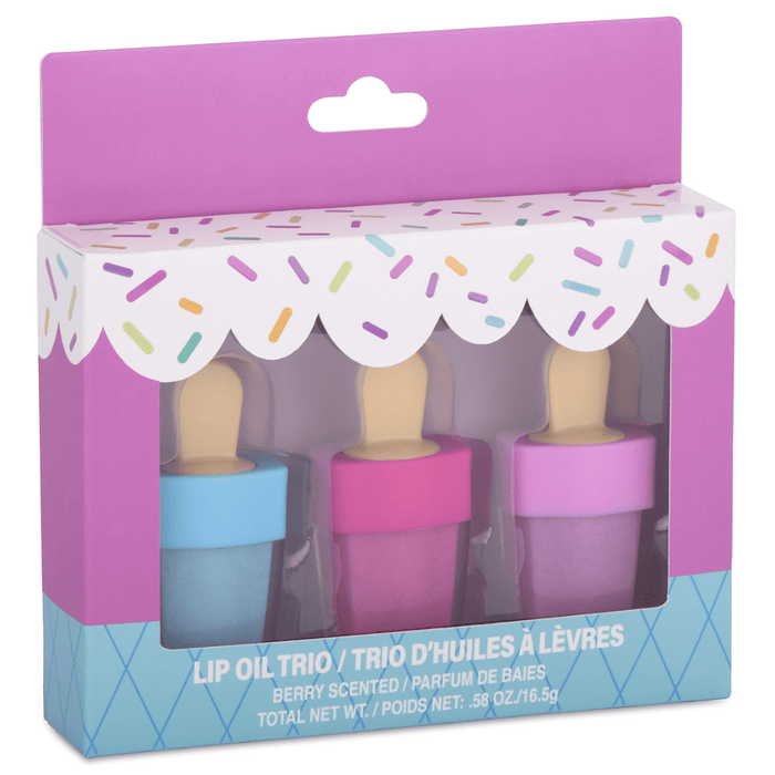 iScream Accessories Ice Pops Lip Oil Trio
