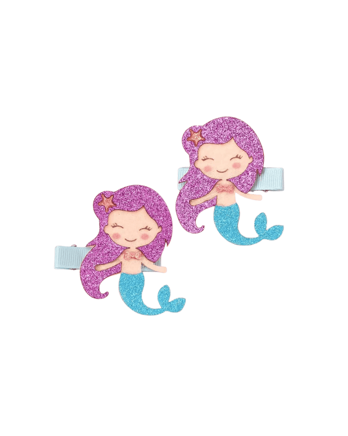 Lola + The Boys Accessories Mermaid Hair Clips (Pack of 2)
