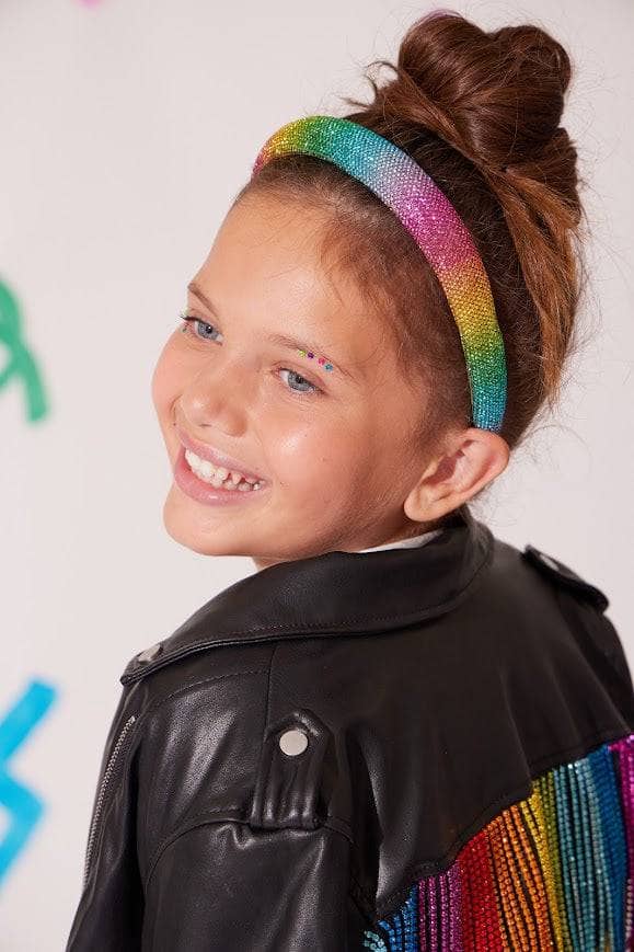Rainbow Encrusted Headband display picture 2