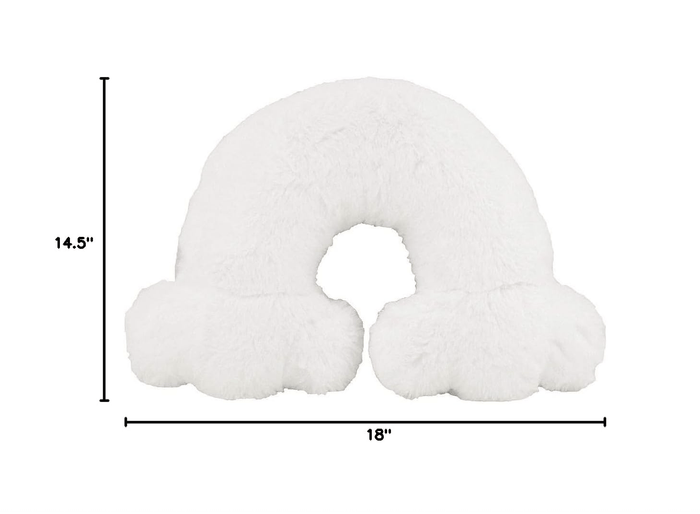 iScream Accessories Rainbow Furry Neck pillow