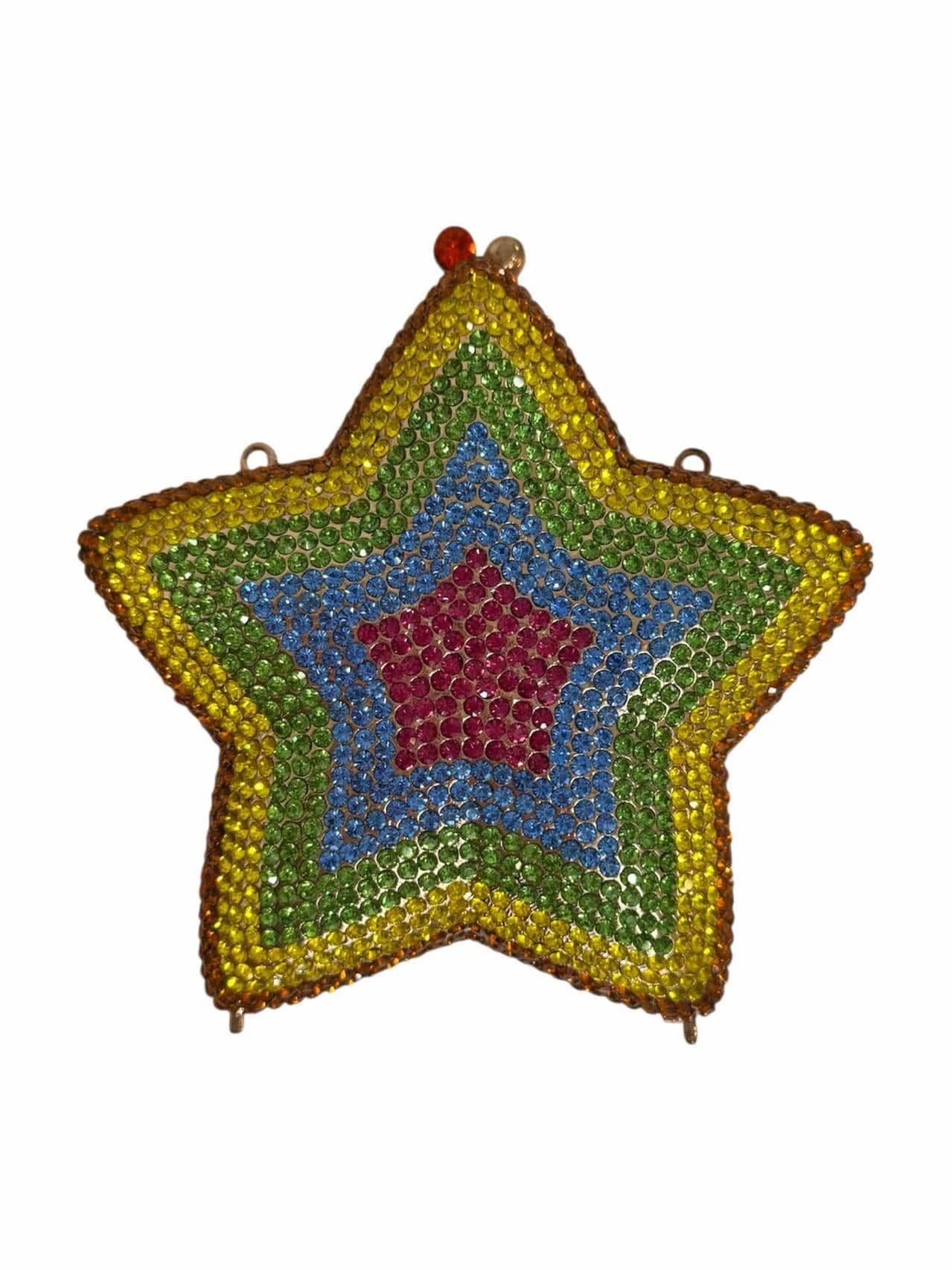 Rainbow Sparkle Star Purse