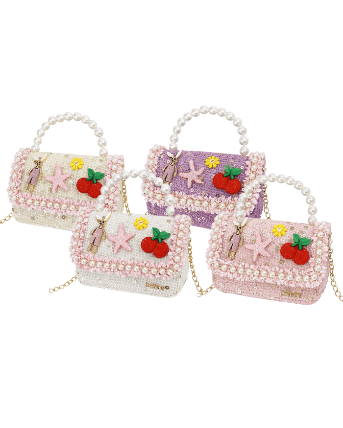 Lola + The Boys Accessories Summer Bunny Tweed Purse