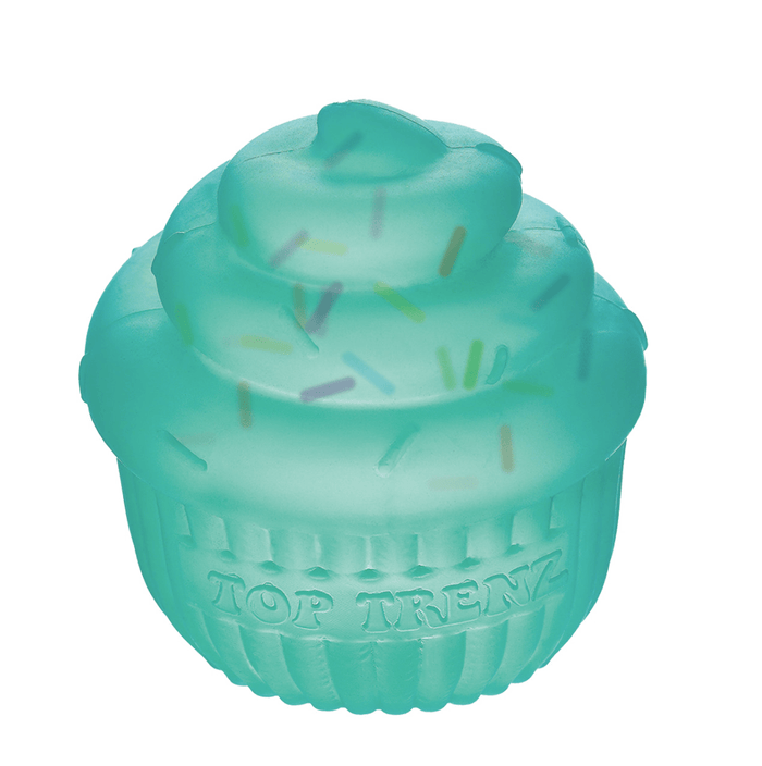 Top Trenz Accessories Tile Super Duper Sugar Squisher Toy - Sprinkle Filled Cupcakes