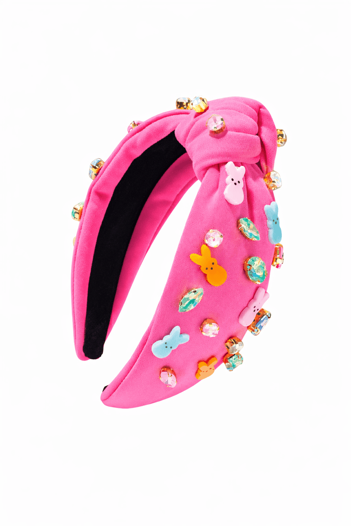 lola-new-arrival Accessories Hot Pink Sweet Bunny Diamond Headband